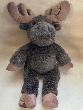 Retired 2001 Build-A-Bear Workshop Chocolate Moose Stuffy.
